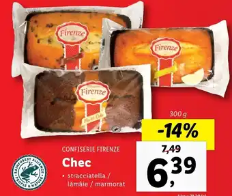 Lidl Confiserie firenze chec 300g Ofertă