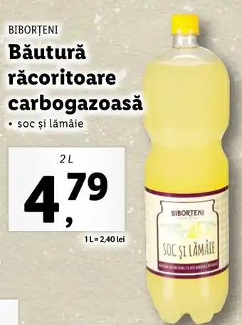 Lidl Biborțeni băutură răcoritoare carbogazoasă 2l Ofertă