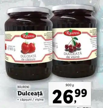 Lidl Răureni dulceață 900g Ofertă