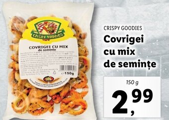 Lidl Crispy goodies covrigei cu mix de semințe 150g Ofertă