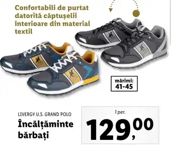 Lidl Livergy u.s. grand polo încălțăminte bărbați 1 per Ofertă