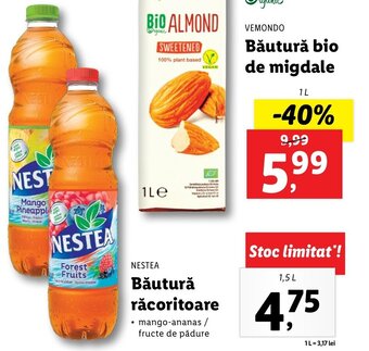 Lidl Nestea băutură răcoritoare 1.5l Ofertă