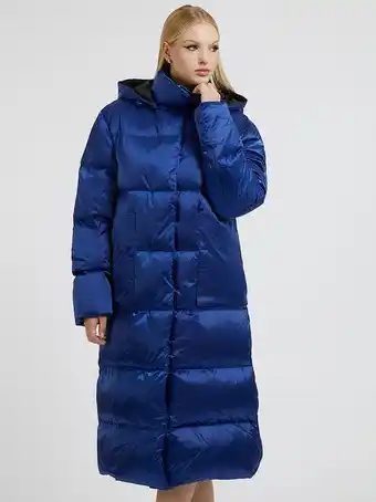 Real down long puffer