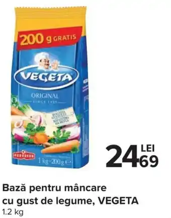 Carrefour Market Vegeta bază pentru mâncare cu gust de legume 1.2 kg Ofertă