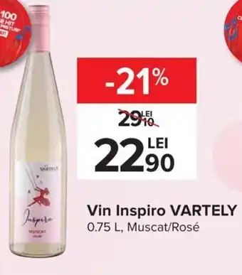 Carrefour Market Vartely vin inspiro 0.75l Ofertă