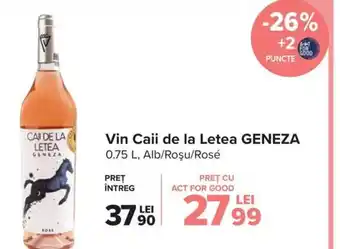 Geneza vin caii de la letea 0.75l