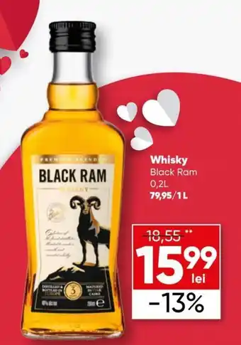 PROFI Black ram whisky 0.2l Ofertă