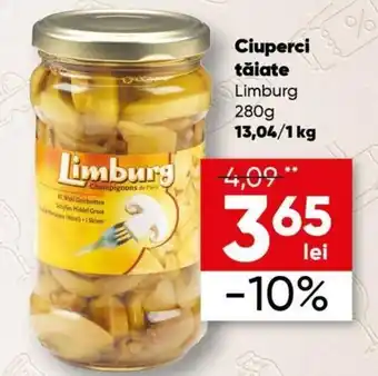 PROFI Limburg ciuperci tăiate 280g Ofertă