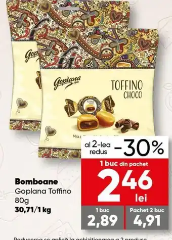 PROFI Goplana toffino bomboane 80g Ofertă