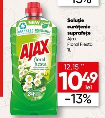 Ajax soluție curățenie suprafețe 1l