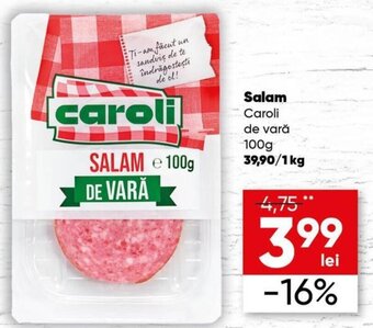 PROFI Caroli salam 100g Ofertă