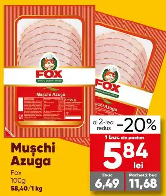 Fox Mușchi Azuga 100 g