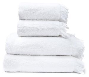 Favi Set 4 prosoape din 100% bumbac bonami selection, 50 x 90 + 70 x 140 cm, alb Ofertă