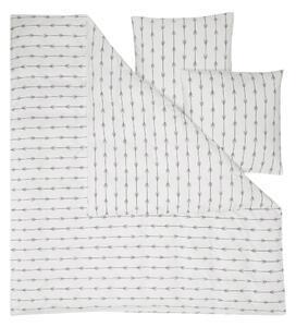 Favi Lenjerie de pat din flanel westwing collection boho, 135 x 200 cm, alb Ofertă