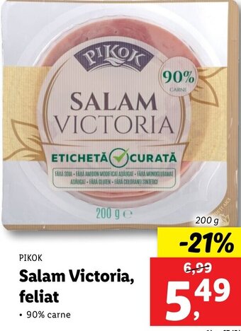 Pikok Salam Victoria, feliat 200g