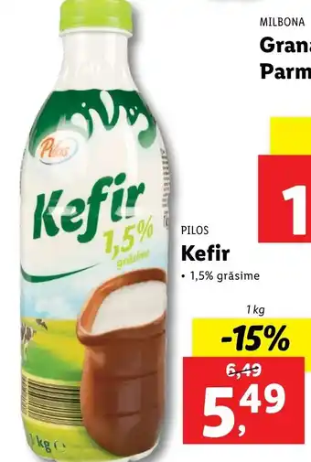 Lidl Pilos Kefir 1kg Ofertă