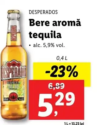 Desperados Bere aromă tequila 0.4l