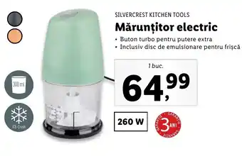 Lidl Silvercrest kitchen toools Mărunțitor electric 260w 1 buc Ofertă