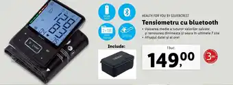 Silvercrest Tensiometru cu bluetooth 1 buc