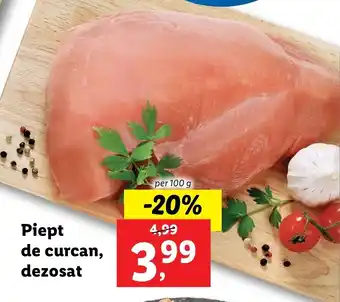 Lidl Piept de curcan dezosat per 100g Ofertă