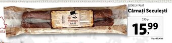 Lidl Székely Falat Cârnați secuiești 250g Ofertă