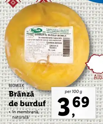 Biomilk Brânză de burduf per 100g