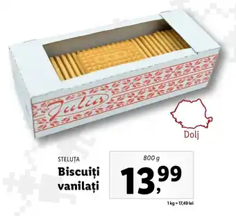 Lidl Steluța Biscuiți vanilați 800g Ofertă