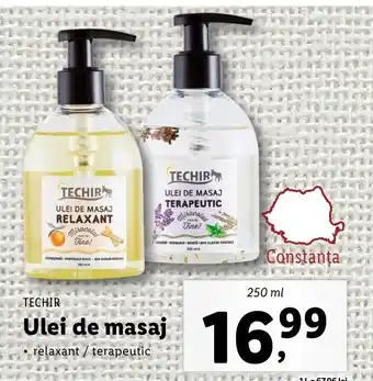 Lidl Techir Ulei de masaj 250ml Ofertă