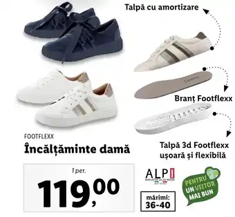 Lidl Footflexx Încălțăminte damă 1 per Ofertă