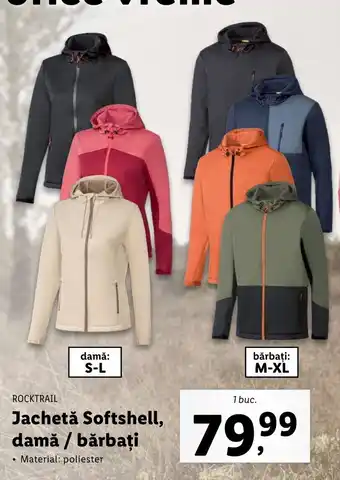 Rocktrail Jachetă softshell damă / bărbați 1 buc