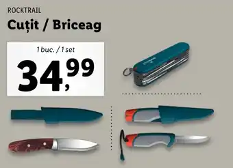 Rocktrail Cuțit / Briceag 1 buc / 1 set