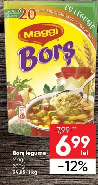 PROFI Maggi borș legume 200 g Ofertă
