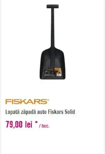 Hornbach Fiskars Lopată zăpadă auto Ofertă