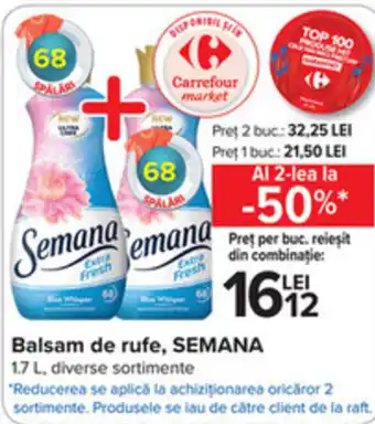 Semana balsam de rufe 1.7l