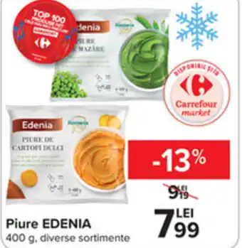 Carrefour Edenia piure 400g Ofertă