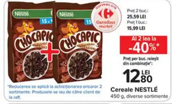 Carrefour Nestlé cereale 450g Ofertă
