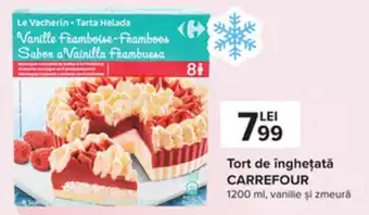 Carrefour Carrefour tort de înghețată 1200ml Ofertă