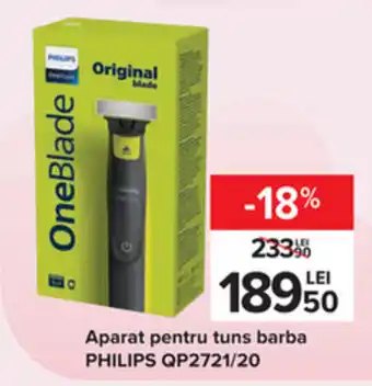 Carrefour Philips qp2721/20 aparat pentru tuns barba Ofertă