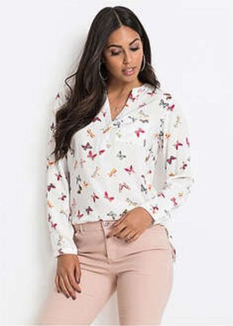 Bonprix Bluză cu decolteu în v Ofertă