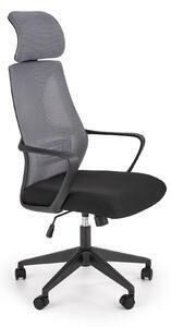 Scaun de birou valdez gri/negru, 64/60x116/122x46/52 cm