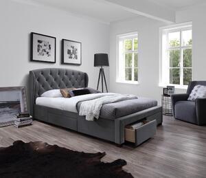 Cadru pat cu sertare sabrina, structura lemn, 218x171x111cm, somiera i
