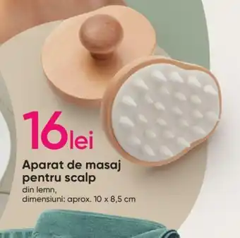 Aparat de masaj pentru scalp 10 x 8.5cm
