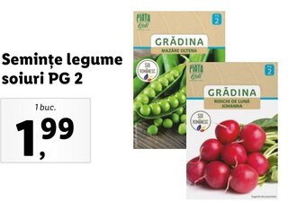 Lidl Lidl piața semințe legume soiuri pg 2 1 buc Ofertă
