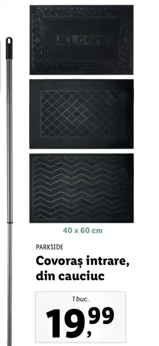 Lidl Parkside covoraș intrare din cauciuc 40 x 60 cm Ofertă