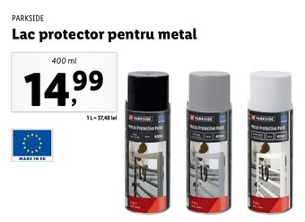 Lidl Parkside lac protector pentru metal 400ml Ofertă