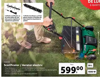 Lidl Parkside scarificator / aerator electric 1 buc Ofertă