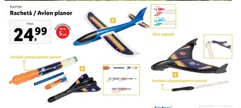 Lidl Playtive rachetă / avion planor 1 buc Ofertă