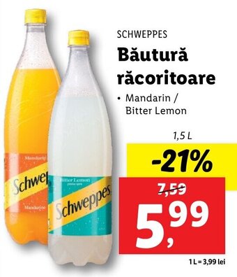 Schweppes băutură răcoritoare 1.5l