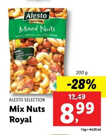 Lidl Alesto mix nuts royal 200g Ofertă