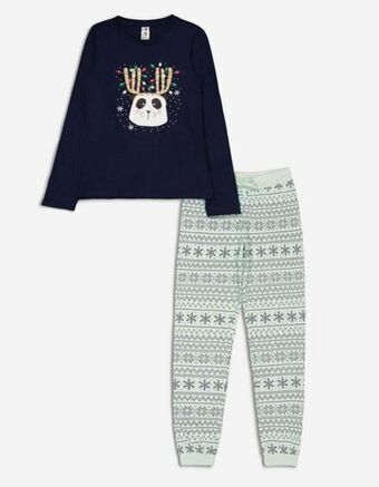 Takko Set pijama alcătuit din bluză cu mânecă lungă și pantaloni - imprimeu allover Ofertă